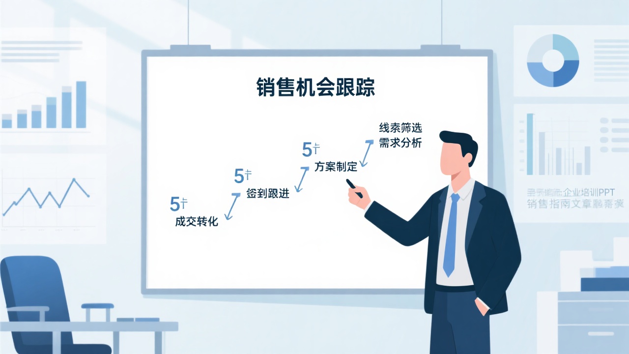 如何开始销售机会跟踪?5步完整操作流程