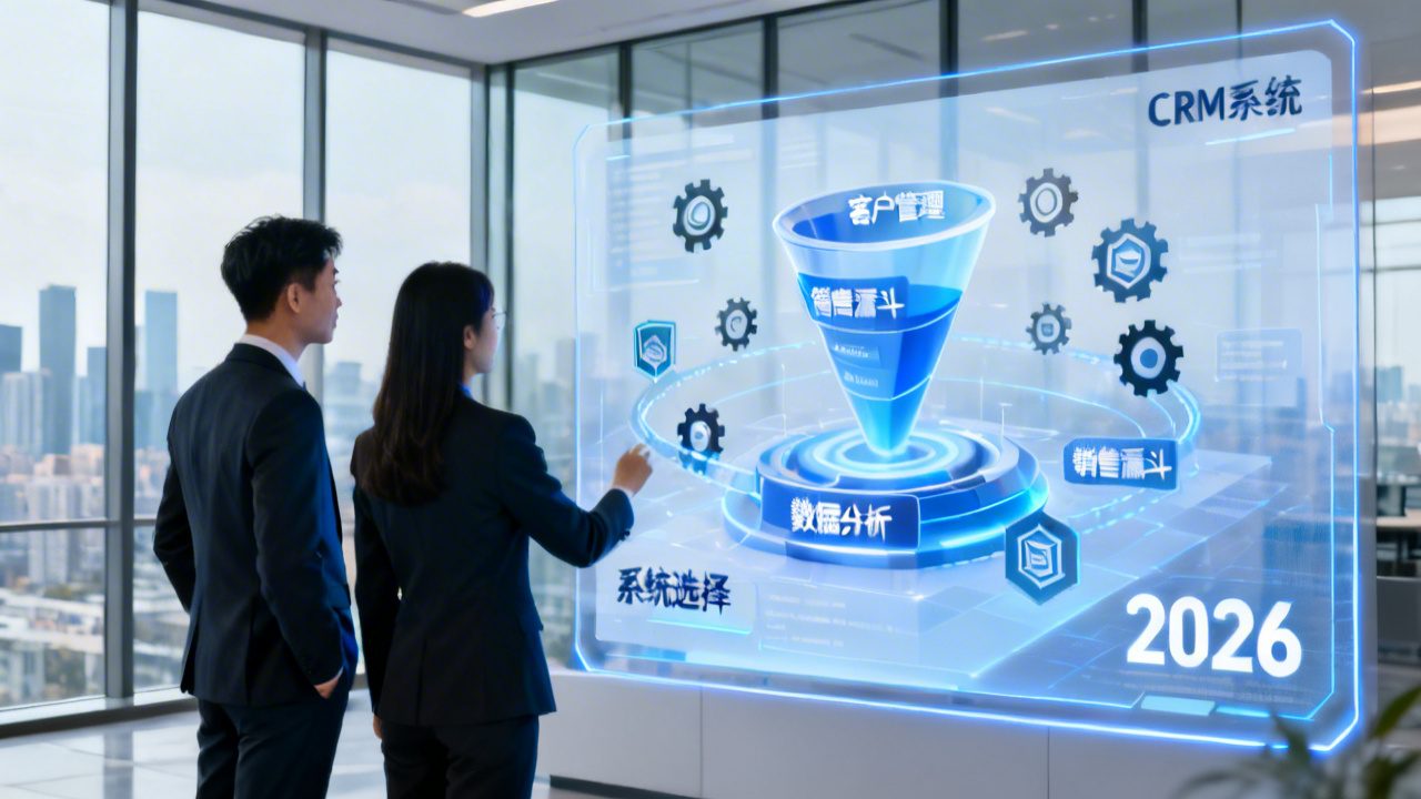 大中企业如何选择B2B客户管理系统（2026年精简版）