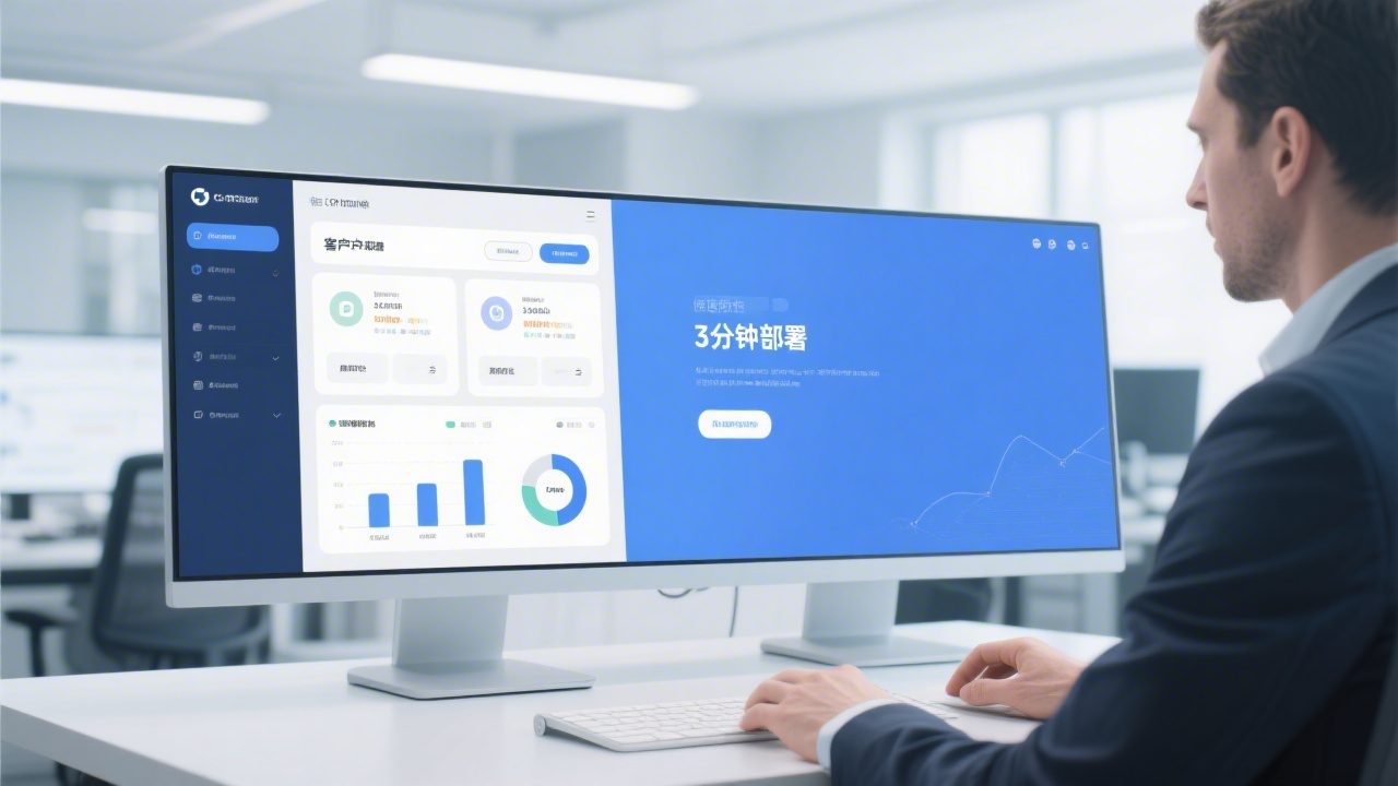 简易上手的企业CRM软件「3分钟快速部署」