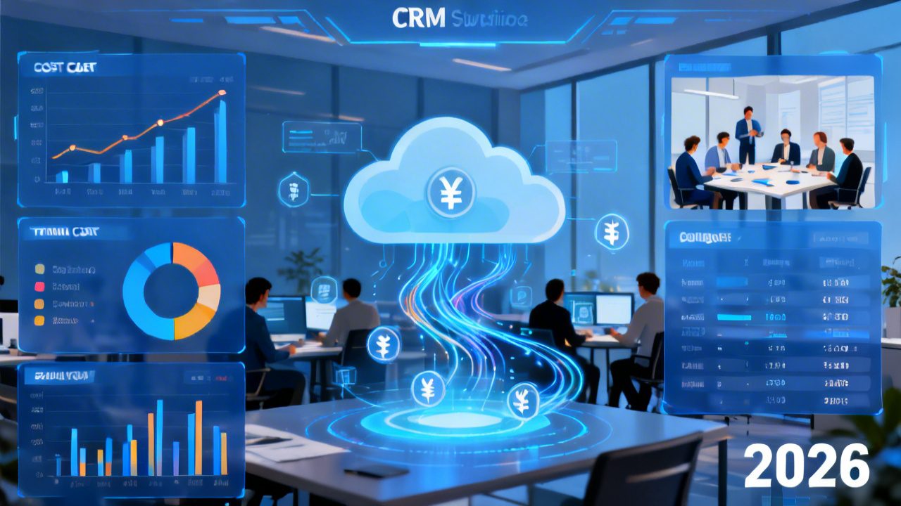 2026年CRM系统实施成本详解：除了软件费用还要准备什么