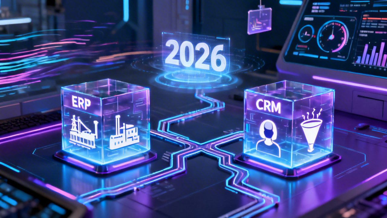 2026年ERP与CRM系统核心区别解析：企业该如何选择？