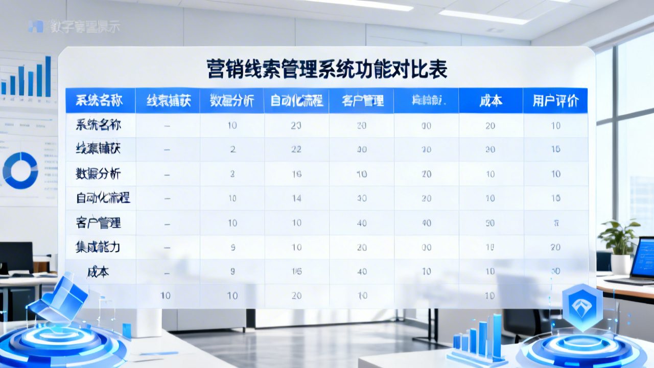 2026年TOP10营销线索管理系统功能对比表