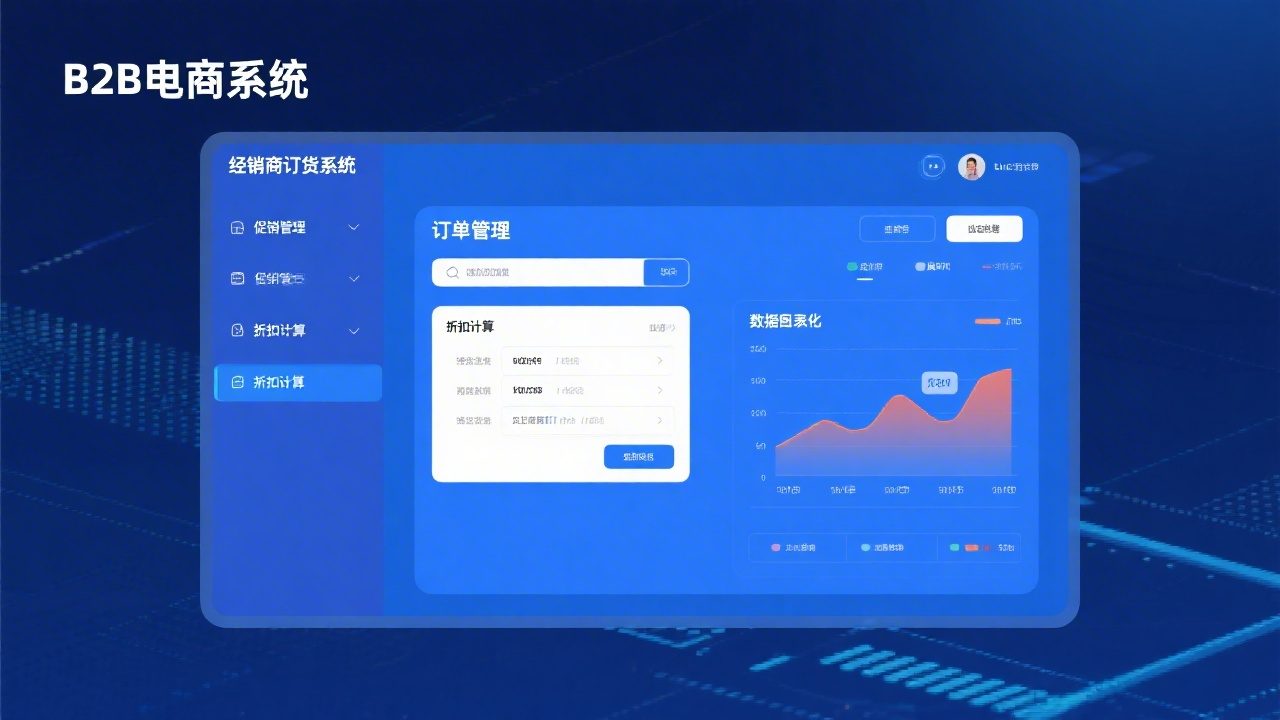 ‌经销商订货系统选型：B2B电商化支持与促销折扣计算‌