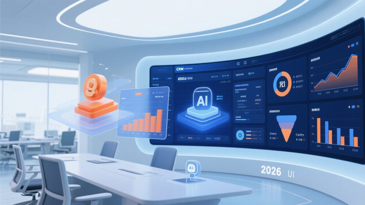 2026年大中企业CRM销售管理系统推荐