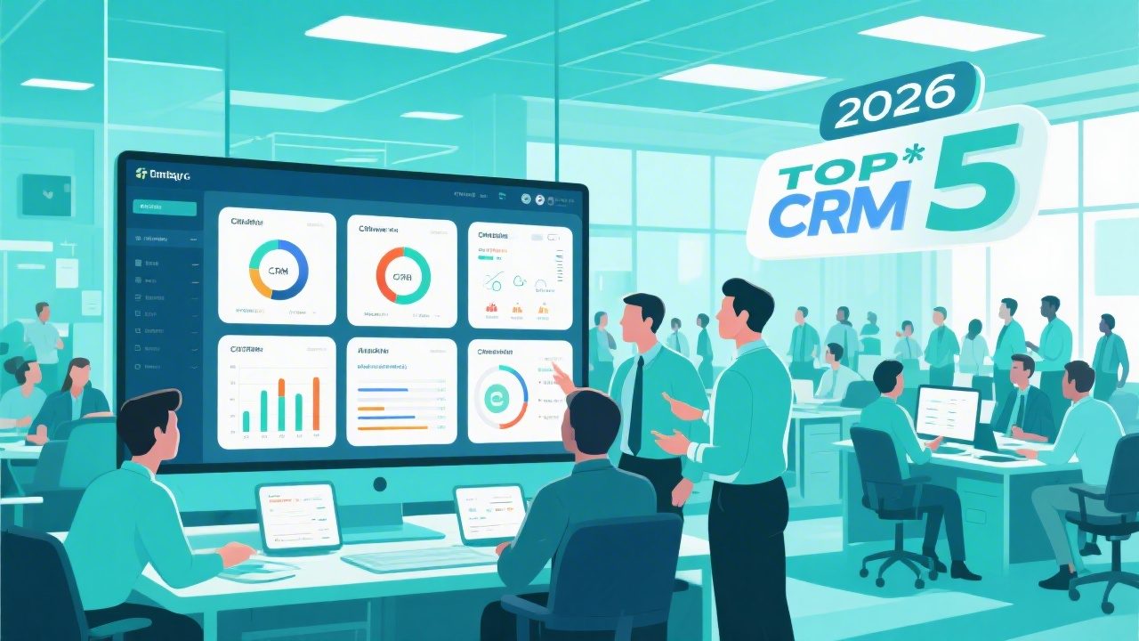2026年最适合50人团队的5款CRM系统深度测评
