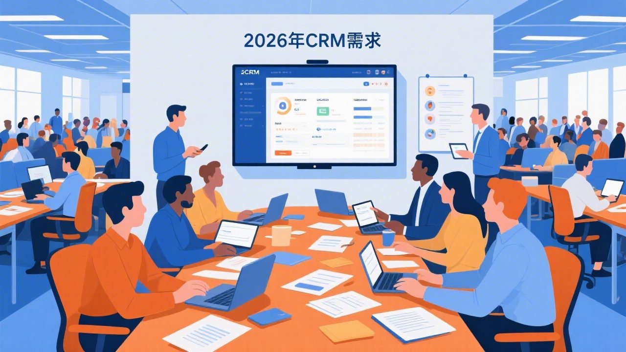免费下载：2026年50人团队CRM需求自查清单