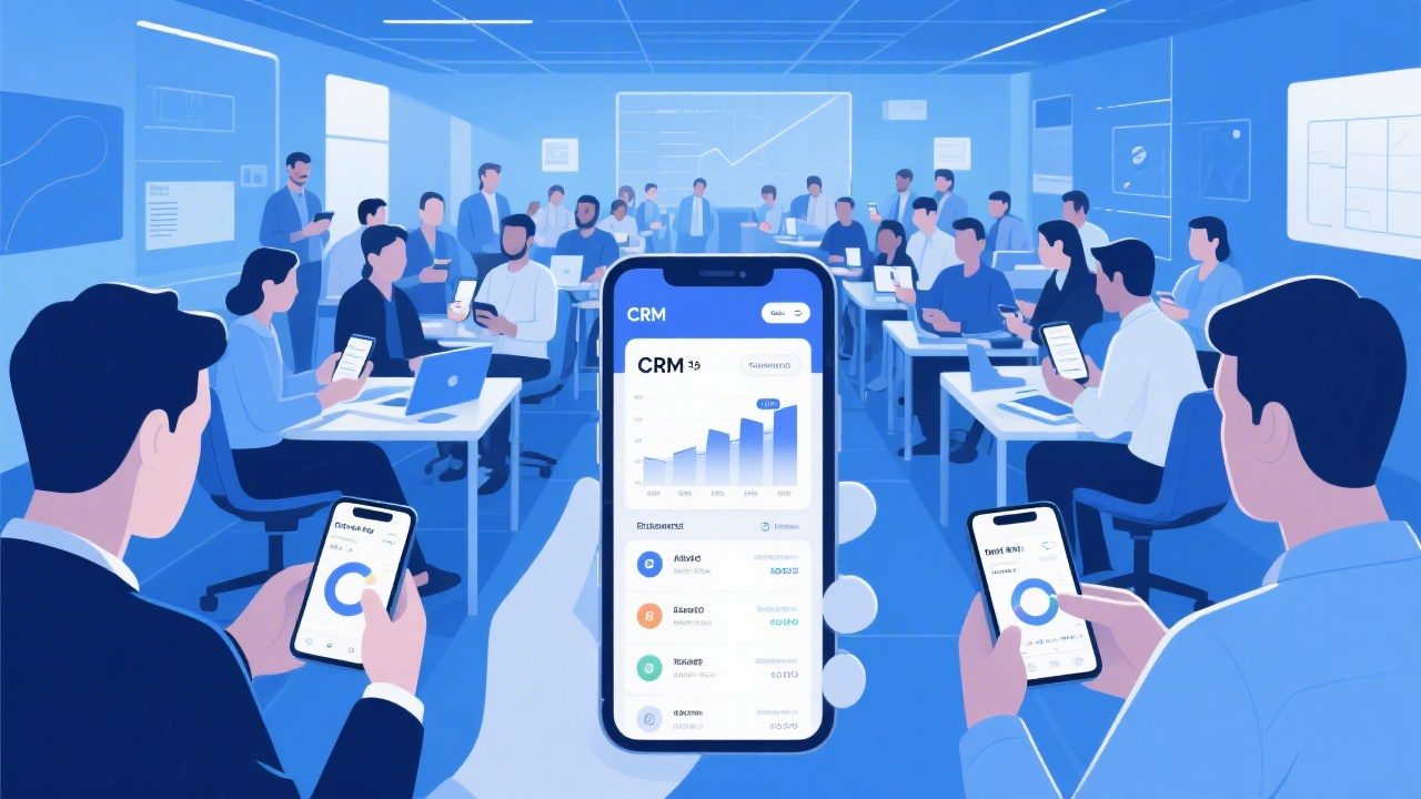 50人团队CRM移动端配置指南：2026年远程办公最佳实践
