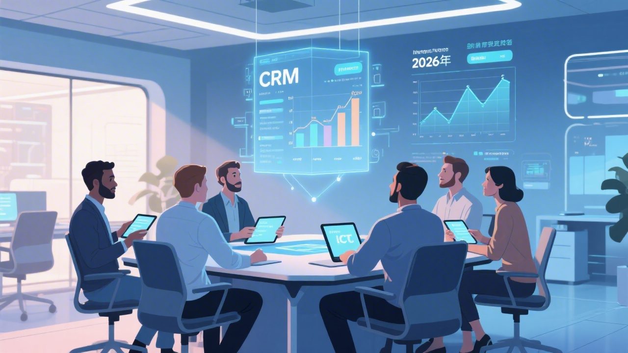 小型ICT团队为什么需要CRM？2026年最新趋势解析