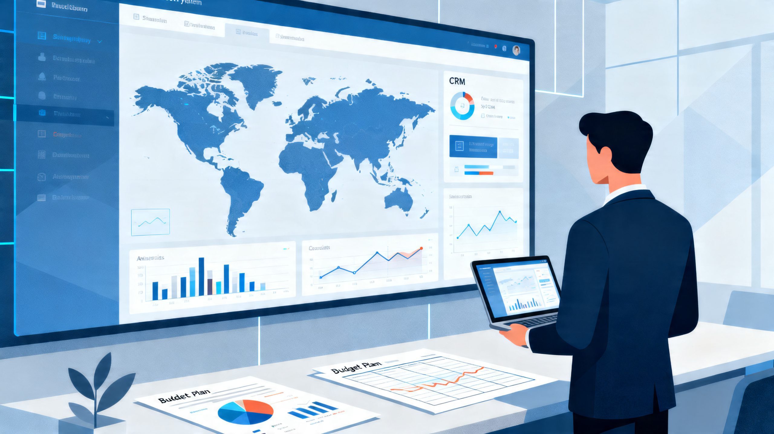 2026年大中企业出海CRM预算规划