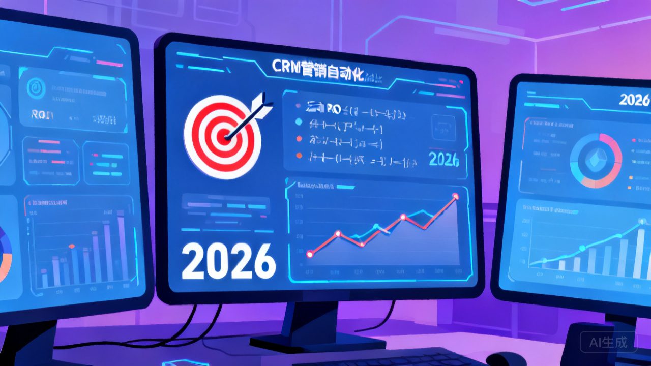 2026年CRM营销自动化对比：精准推送、活动ROI怎么算？