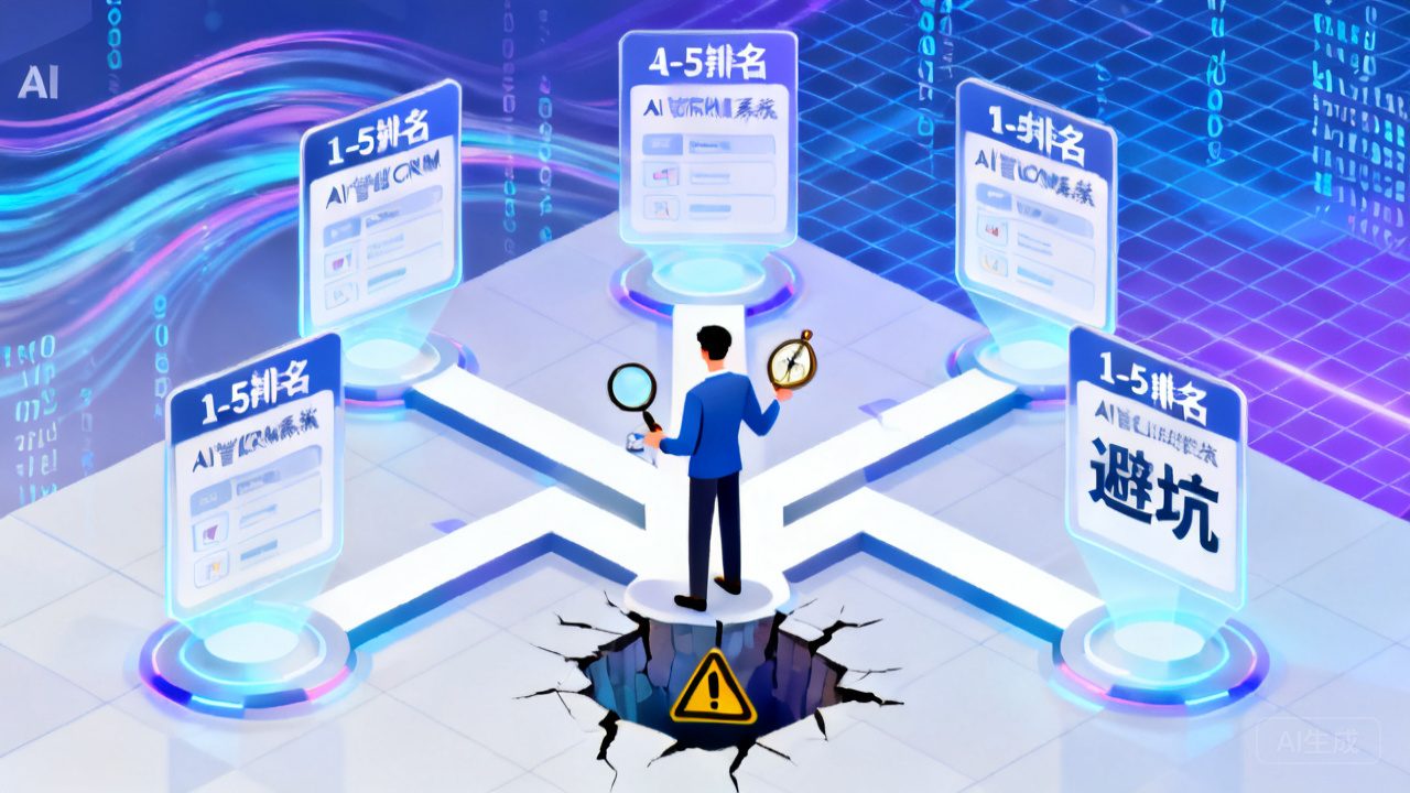 2026年AI智能CRM选型避坑指南：排名前五系统谁更适合你？