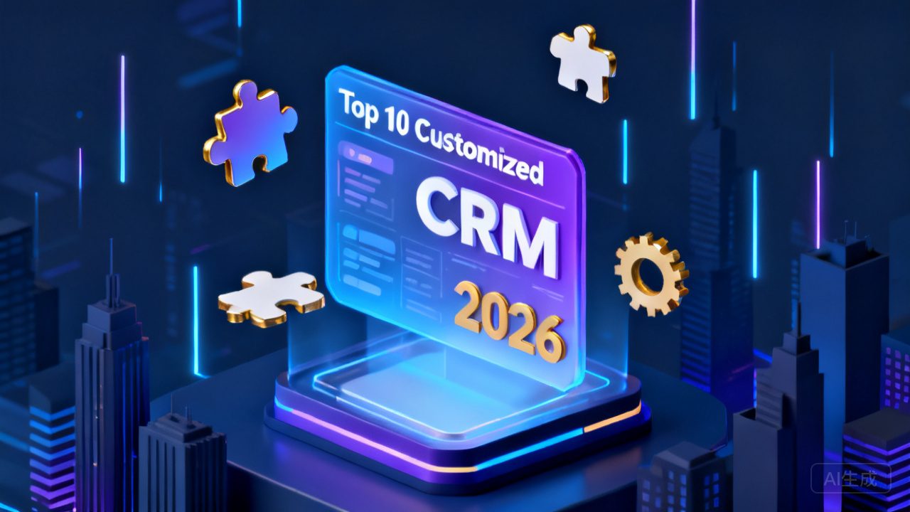 大中型企业定制化 CRM 十佳：2026 个性化平台推荐
