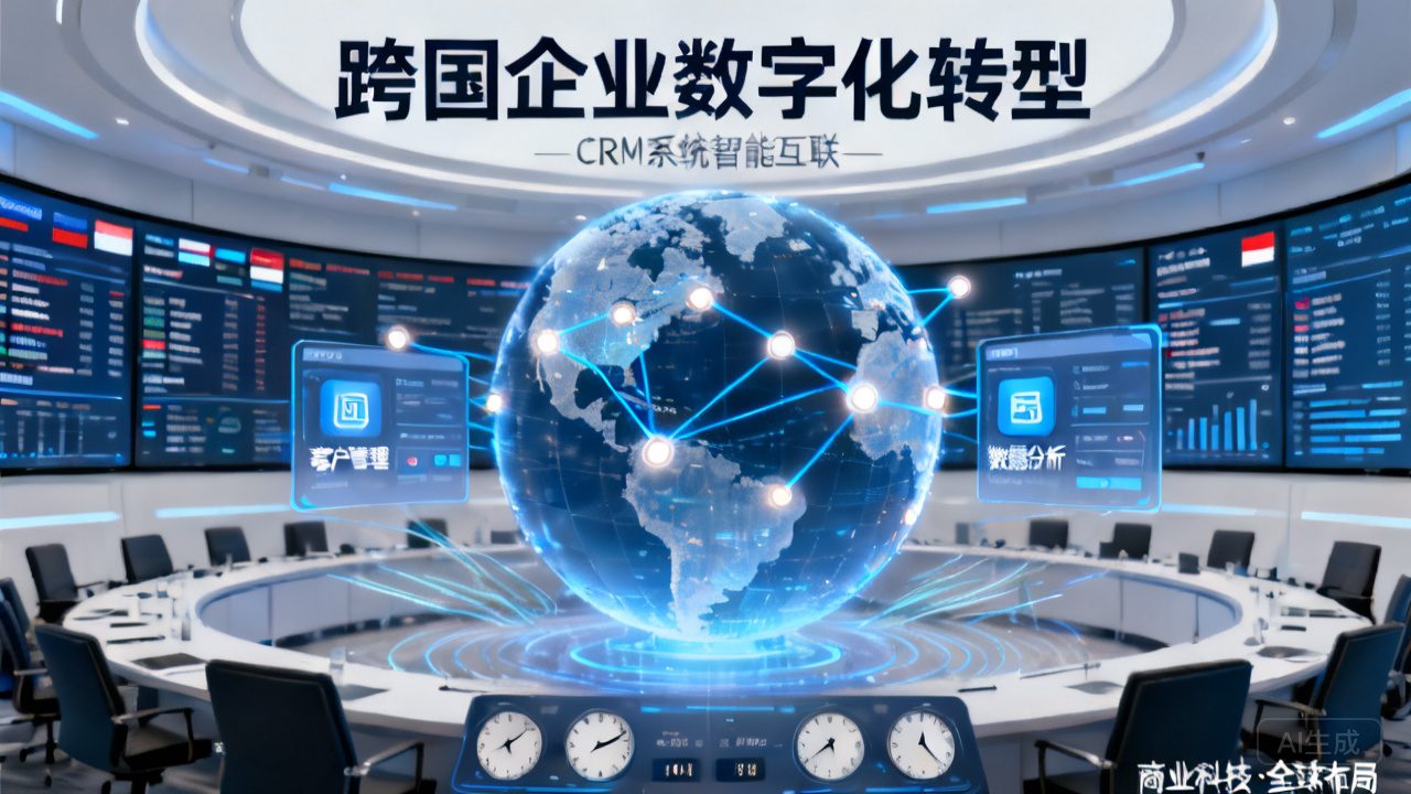 跨国经营大中型企业选什么CRM？2026全球化CRM推荐