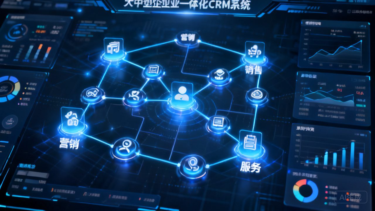 大中型企业一体化 CRM 十强：打通全业务流程平台