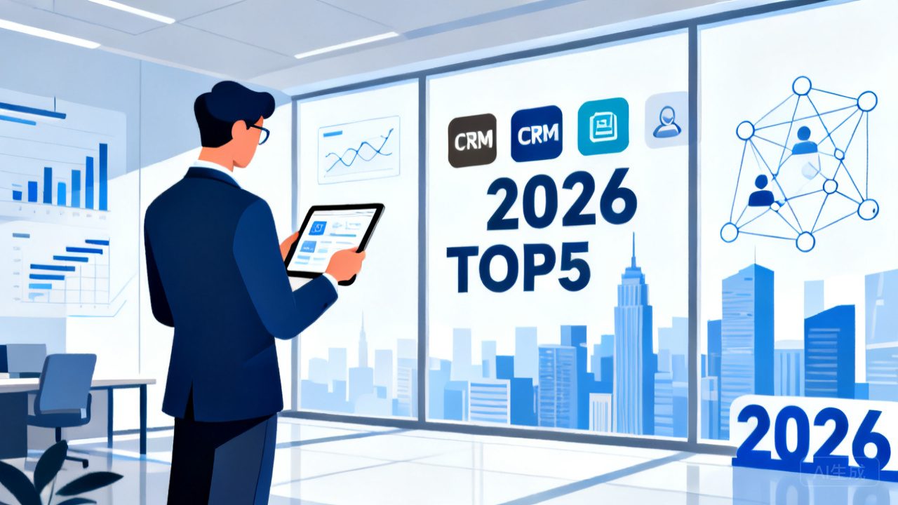2026年国内CRM软件推荐TOP5