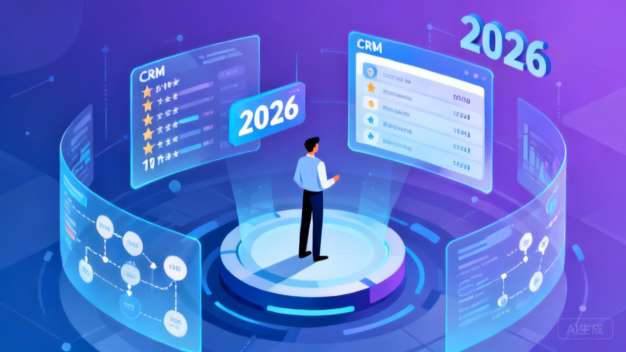 CRM系统入门必读：2026年热门软件前十排名与核心功能解析