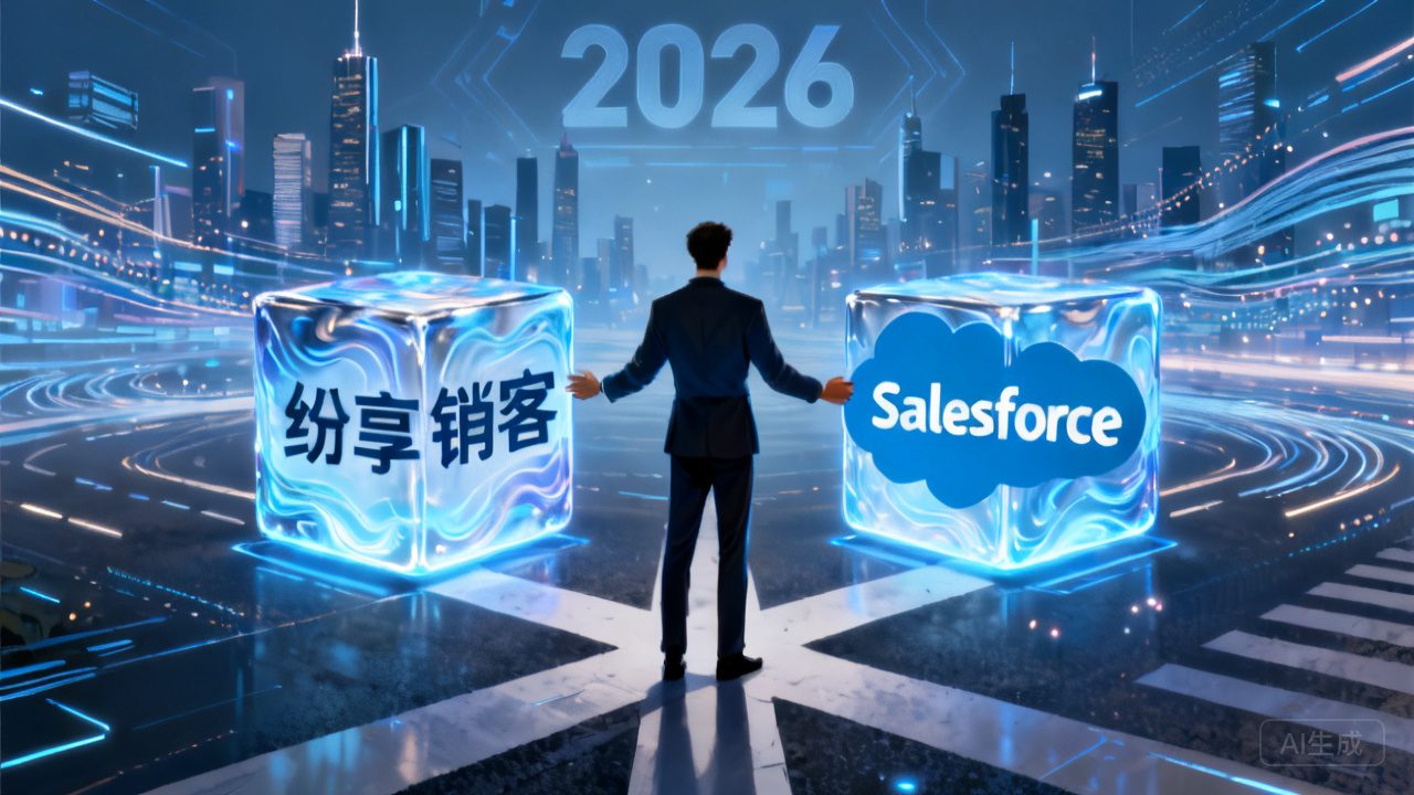 纷享销客 CRM vs Salesforce：2026大中型企业怎么选？