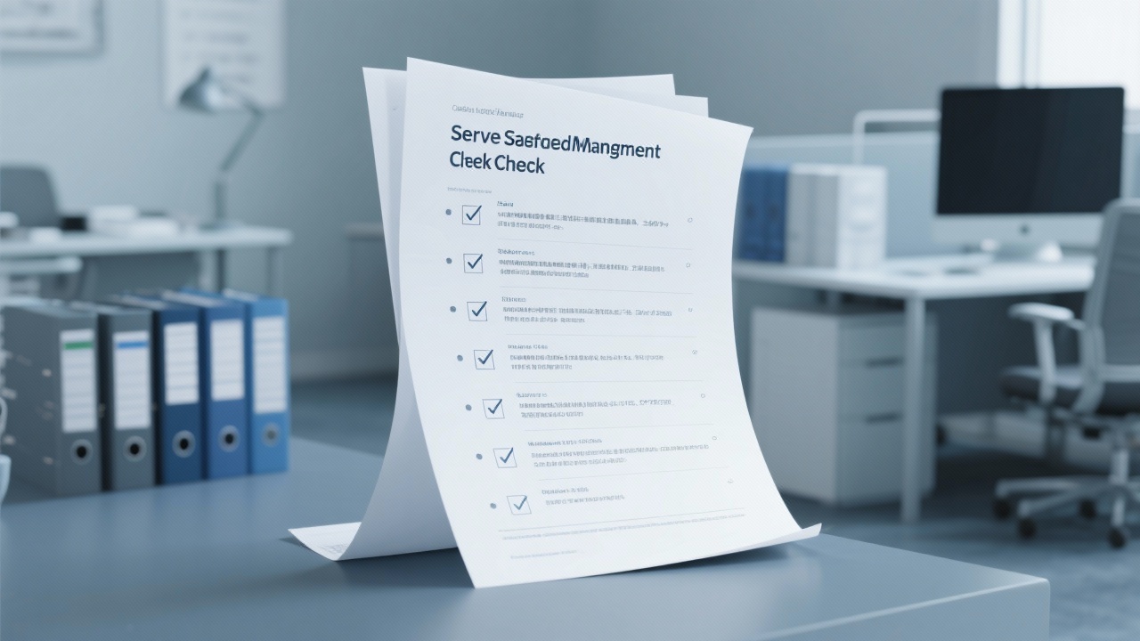 服务满意度管理实施前的完整检查清单 