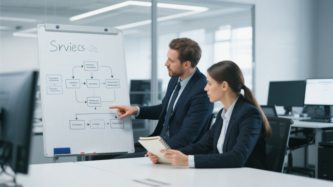 服务流程管理和XX的区别 