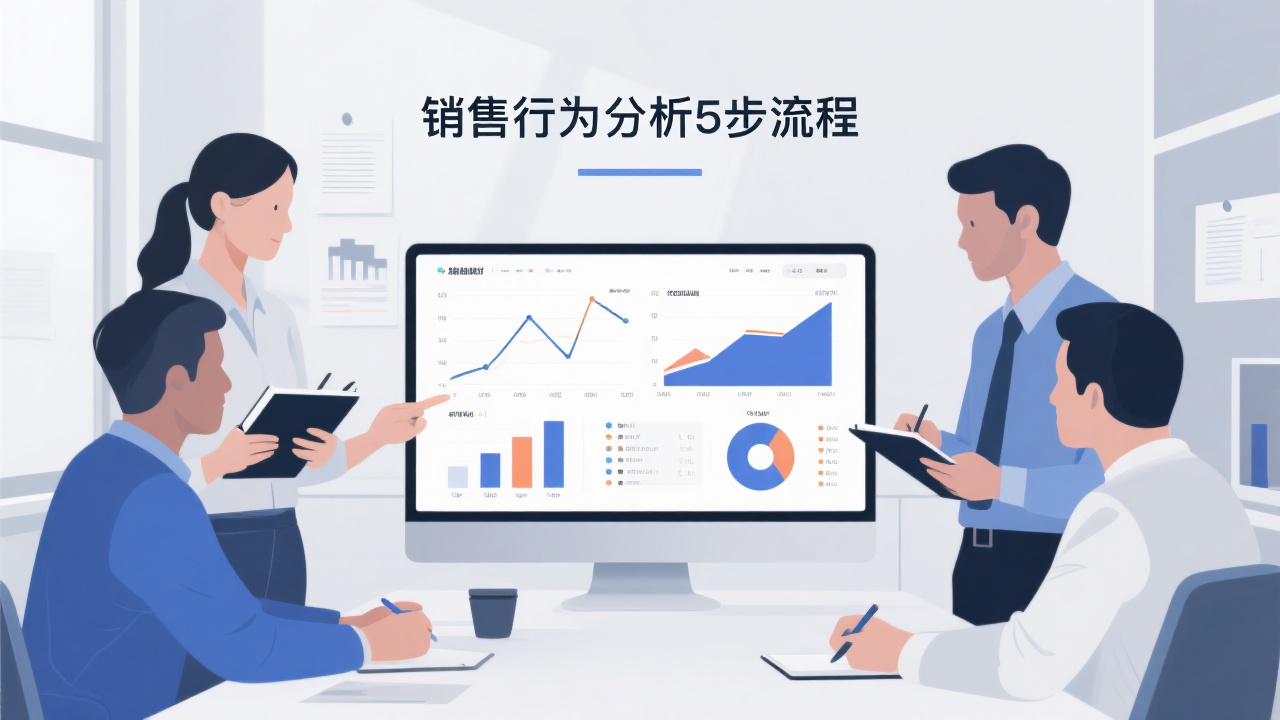 如何开始销售行为分析？5步完整操作流程