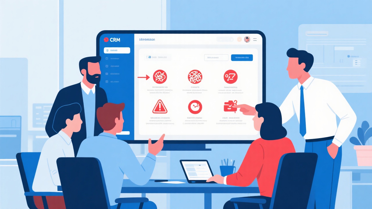 客户关系管理系统项目中必须避免的5个误区