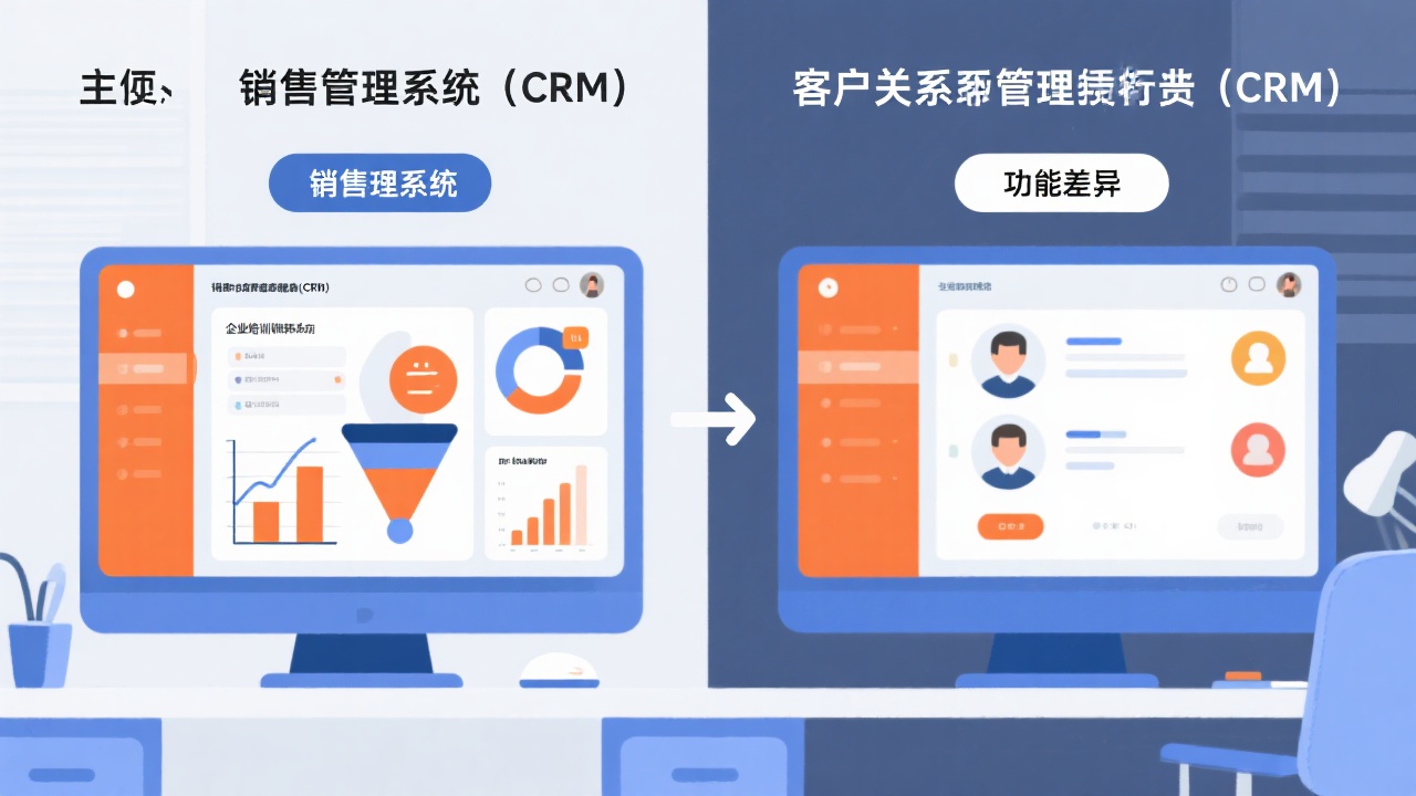 销售管理系统和客户关系管理的区别