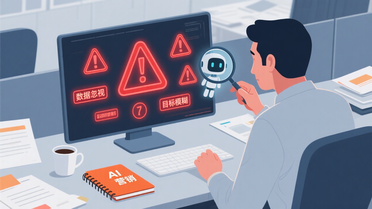 使用AI营销系统最容易犯的7个错误