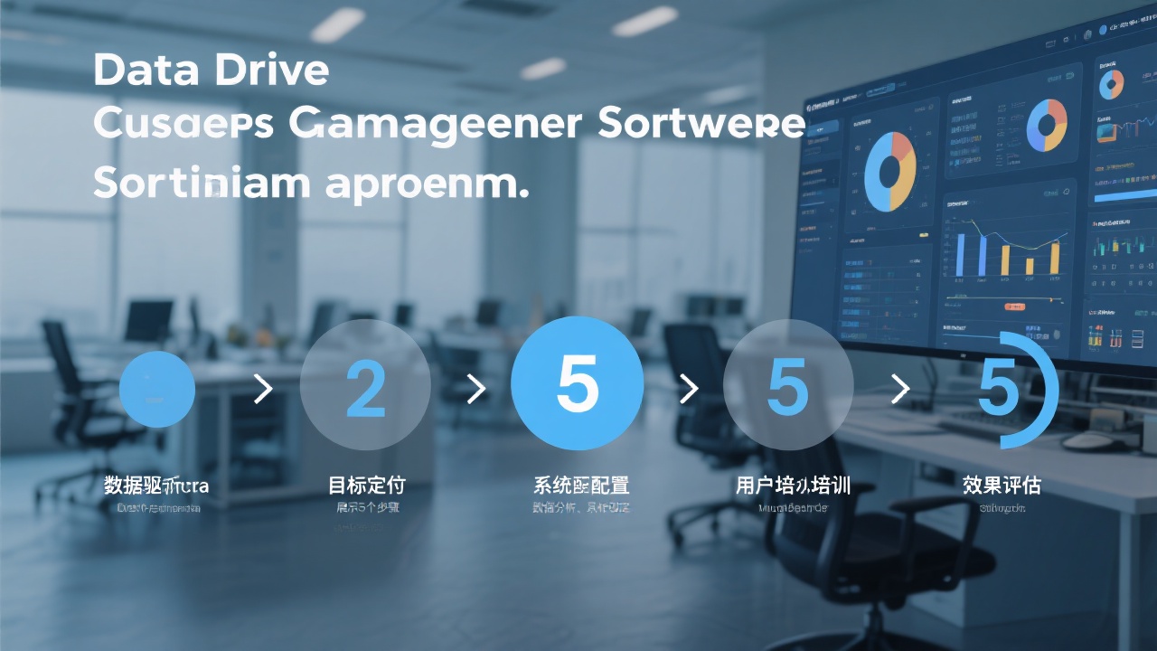 如何开始数据驱动客户管理软件？5步完整操作流程
