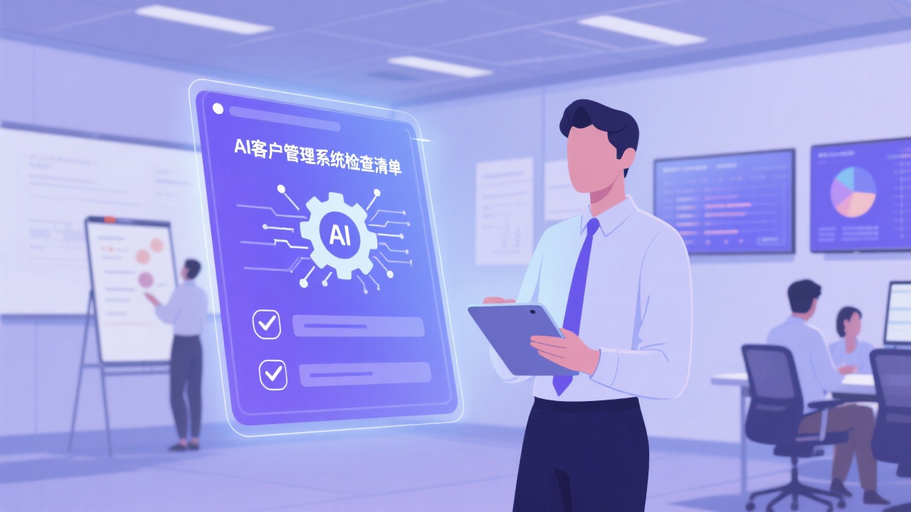 AI客户管理系统实施前的完整检查清单