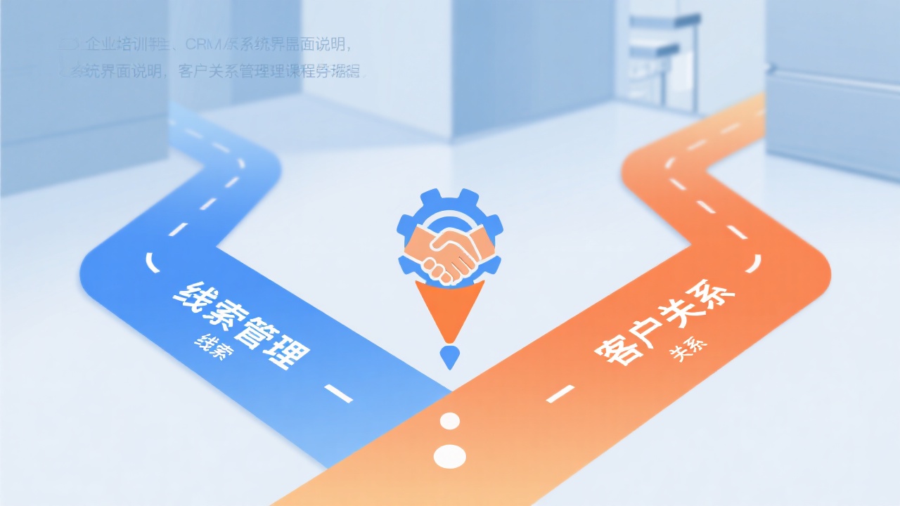 线索管理与客户关系的核心区别
