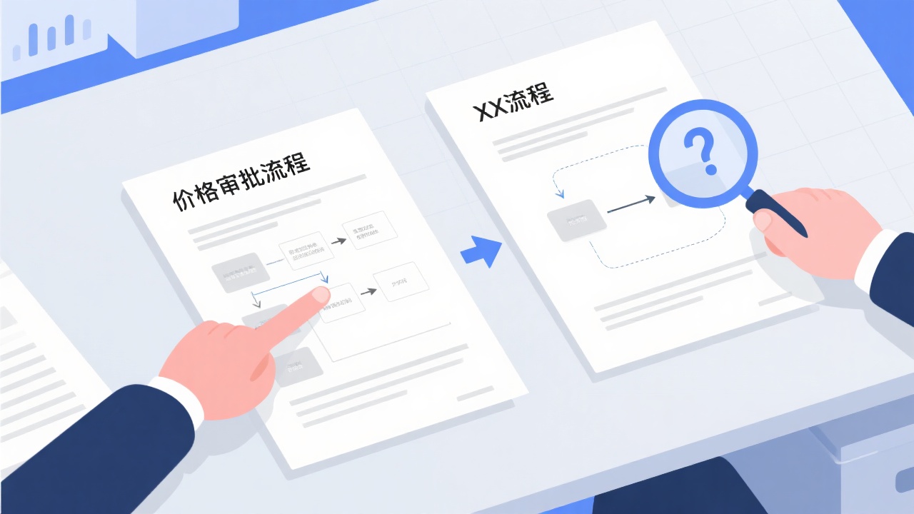 价格审批流程和XX的区别 