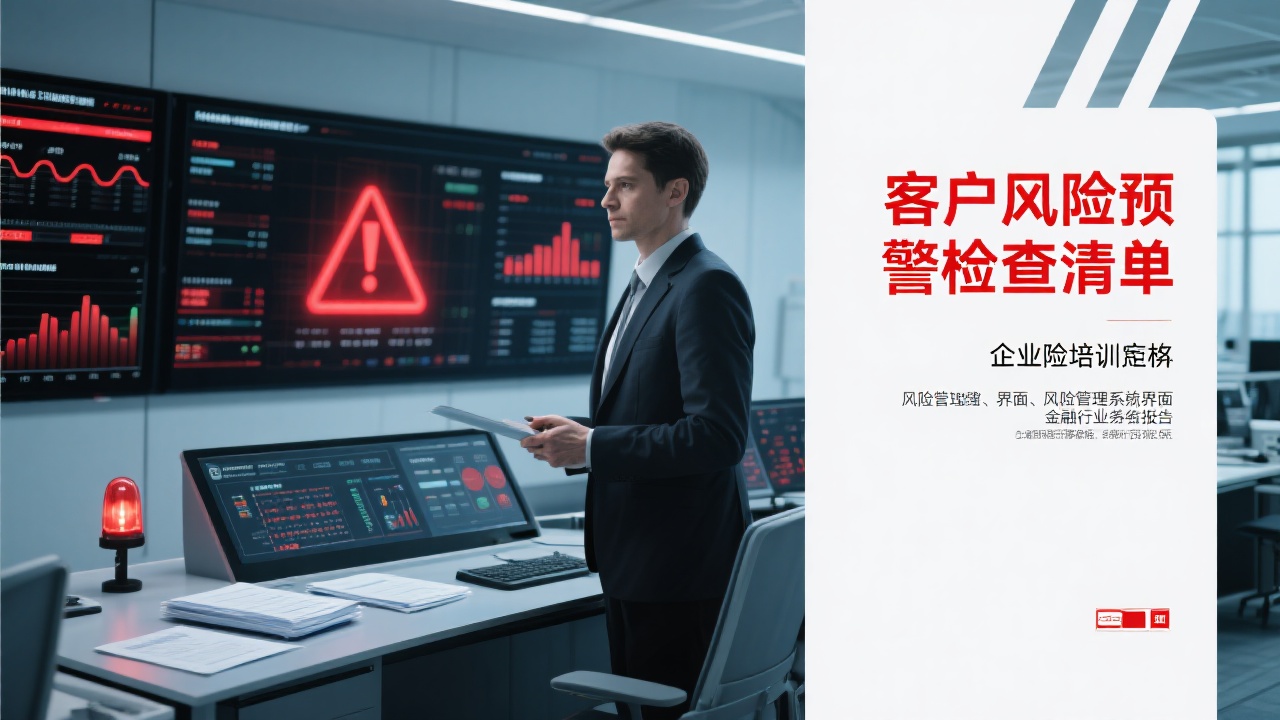 客户风险预警实施前的完整检查清单 
